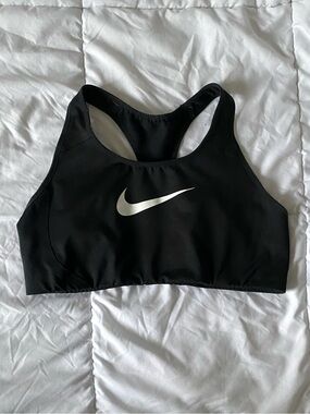 Nike Black Sports Bra with Racerback Support